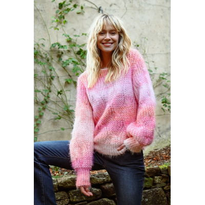 MOLLY BRACKEN - LADIES KNITTED SWEATER - ROSE