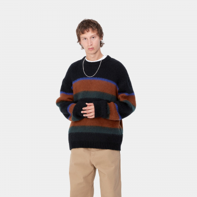 CARHARTT WIP - MERTON SWEATER - MULTICOLORE