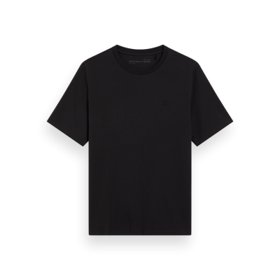 SCOTCH AND SODA - CORE LOGO TSHIRT - NOIR