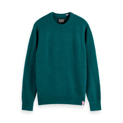 SCOTCH AND SODA - SOFT KNIT REGULAR FIT SWEATER - VERT