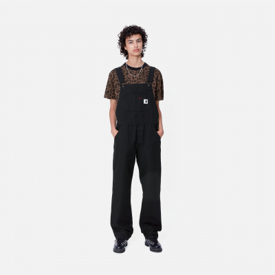 CARHARTT WIP - BIB OVERALL STRAIGHT - NOIR