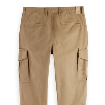 SCOTCH AND SODA - LOOSE TAPERED COTTONTWILL CARGO PANT