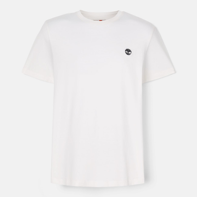 TIMBERLAND - DUNSTAN RIVER SHORT SLEEVE TEE - BLANC