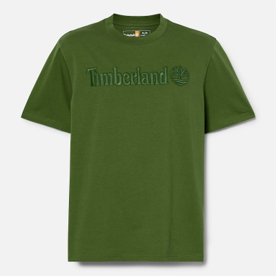 TIMBERLAND - EMBROIDERY TONAL SS TEE - VERT