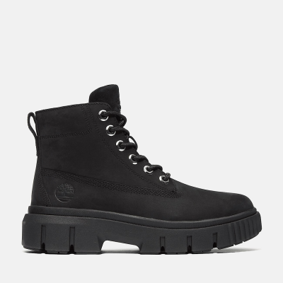 TIMBERLAND - GREYFIELD MID LACE UP BOOT BLACK - NOIR