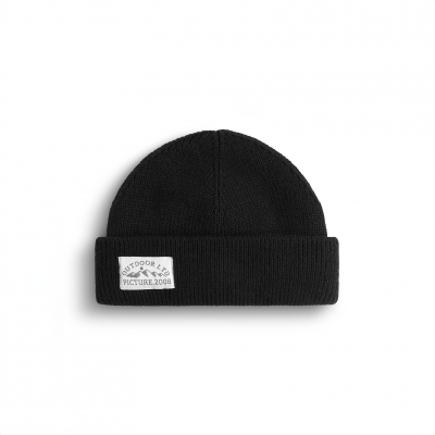 PICTURE - CAMOT BEANIE - A BLACK