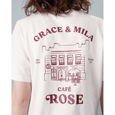 GRACE AND MILA - T-SHIRT - BEIGE