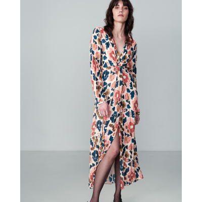 GRACE AND MILA - ROBE LONGUE - MULTICOLORE