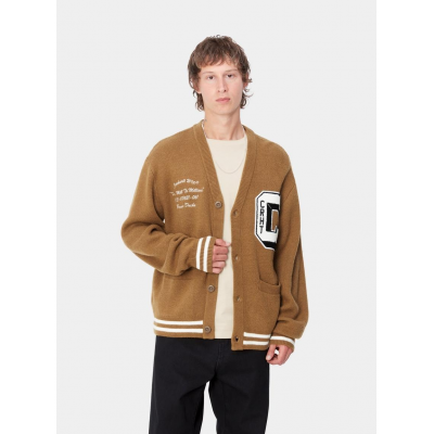 CARHARTT WIP - BROWN DUCKS CARDIGAN