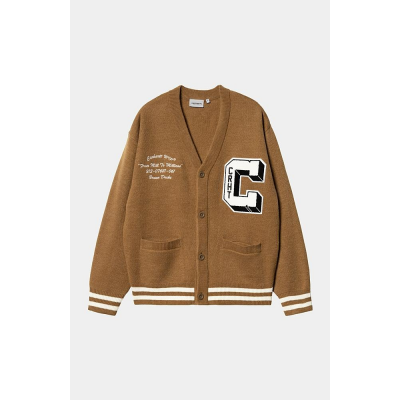 CARHARTT WIP - BROWN DUCKS CARDIGAN