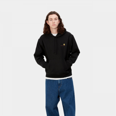 CARHARTT WIP - HOODED AMERICAN SCRIPT SWEAT