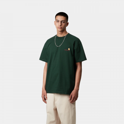 CARHARTT - S/S AMERICAN SCRIPT T-SHIRT - VERT