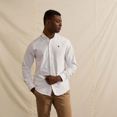 FAGUO - IVOY SHIRT WOVEN - BLANC