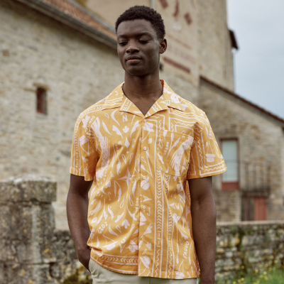 FAGUO - PAIOLIVE SHIRT WOVEN - JAUNE