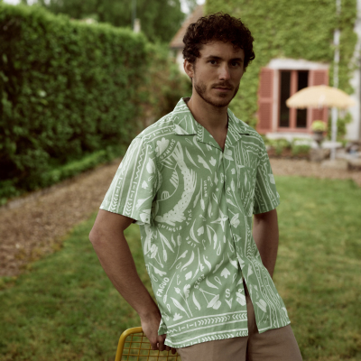 FAGUO - PAIOLIVE SHIRT WOVEN - VERT