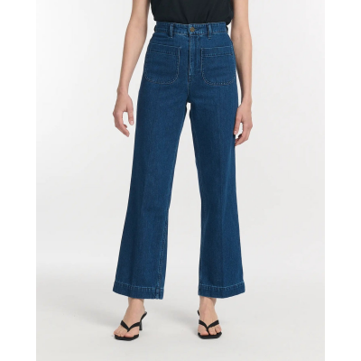 LABDIP - HIGH WAIST REGULAR STRAIGHT WI - BLEU