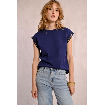 MOLLY BRACKEN - LADIES KNITTED TEE