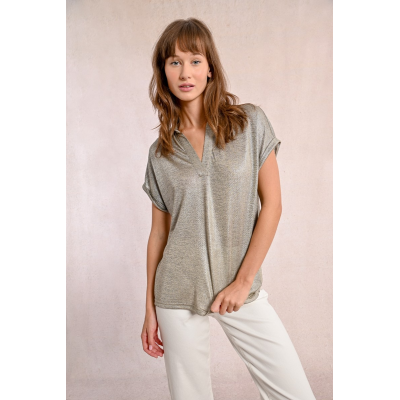 MOLLY BRACKEN - LADIES KNITTED TEE