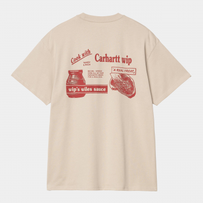 CARHARTT - S/S CATALOGUE T-SHIRT - BEIGE
