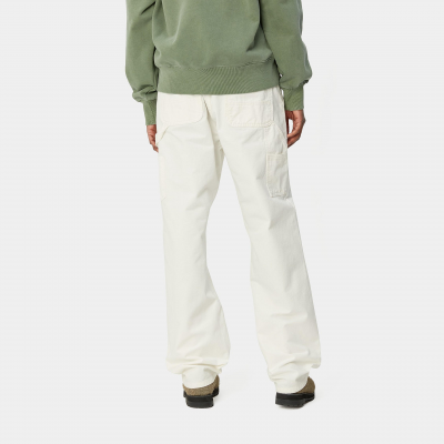 CARHARTT - W' PIERCE PANT STRAIGHT - BLANC