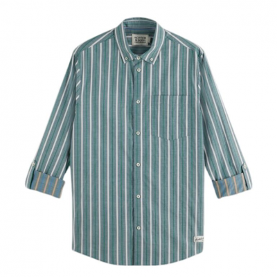 SCOTCH AND SODA - REGULAR FIT DOBBY STRIPE