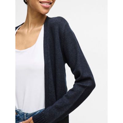 VILA - VIRIL OPEN L/S KNIT CARDIGAN - NOOS - BLEU
