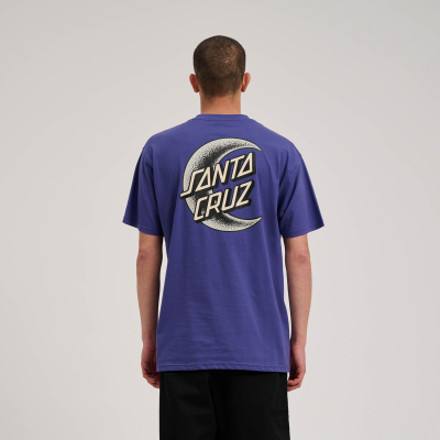 SANTA CRUZ - CRESCENT MOON CHEST T-SHIRT