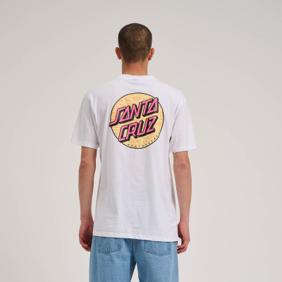 SANTA CRUZ - WAGON DOT CHEST T-SHIRT
