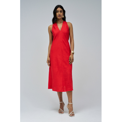 SALSA - DRESS WITH BACK TWIST