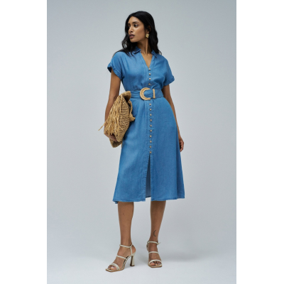 SALSA - LIGHTDENIM DRESS