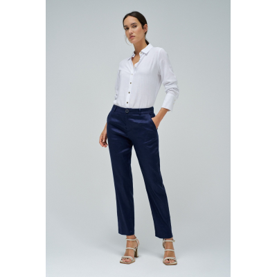 SALSA - CHINO EN LIN SLIM FIT