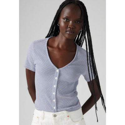 LEVIS - MUSE SS TEE MESA STRIPE MAZARINE BLUE ST