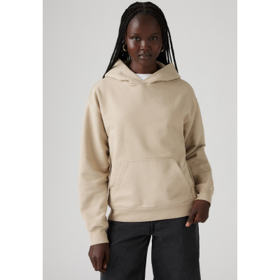 LEVIS - HERITAGE HOODIE H125 GARMENT DYE WHITE P
