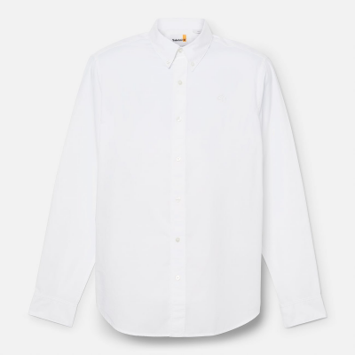 TIMBERLAND - LONG SLEEVE STRETCH POPLIN SHIRT