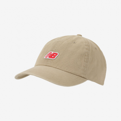 NEW BALANCE - PATCH LOGO HAT - BEIGE