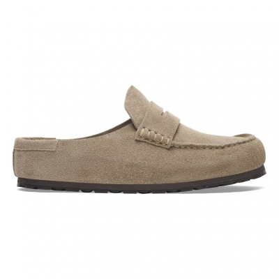 BIRKENSTOCK - NAPLES WRAPPED SUEDE LEATHER - BEIGE