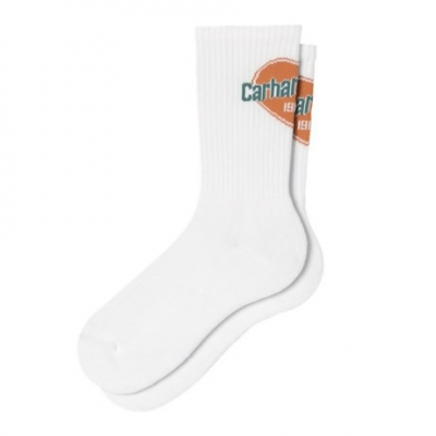 CARHARTT WIP - GROWTH SOCKS - BLANC