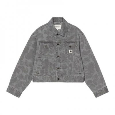 CARHARTT WIP - W' DUCK ORELL JACKET - GRIS