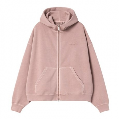CARHARTT WIP - W' HOODED BENTON JACKET - ROSE