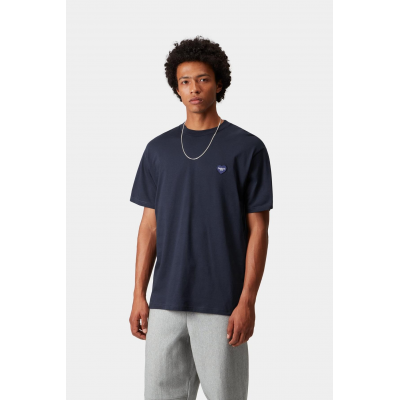 CARHARTT WIP - S/S HEART II HARTT T-SHIRT - BLEU