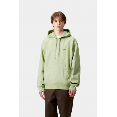 CARHARTT WIP - HOODED AMERICAN SCRIPT SWEAT - VERT