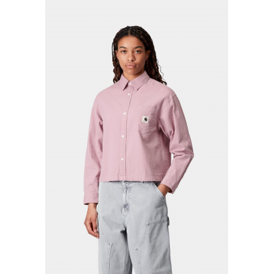 CARHARTT WIP - W' L/S TOLAND SHIRT - ROSE