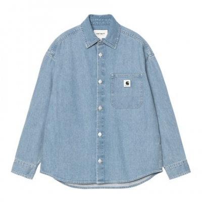 CARHARTT WIP - W' L/S MARLY SHIRT - BLEU