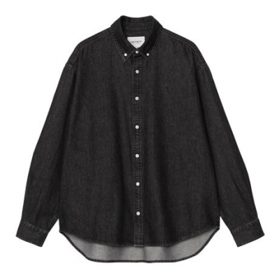 CARHARTT WIP - L/S LUCAS SHIRT - NOIR