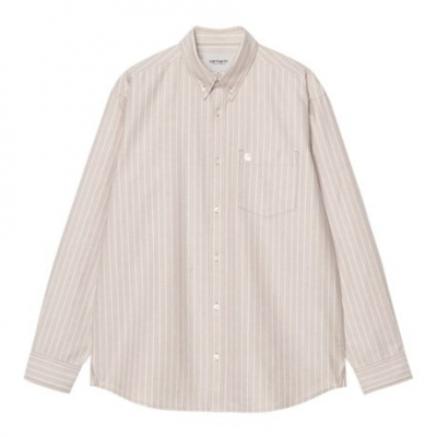 CARHARTT WIP - L/S CASSEL SHIRT - BEIGE