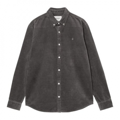 CARHARTT WIP - L/S MADISON CORD SHIRT - NOIR
