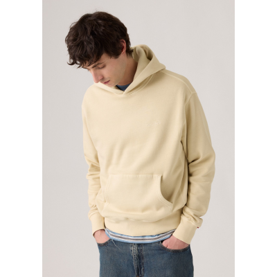 LEVIS - THE AUTHENTIC HOODIE FOG GARMENT DYE FOG