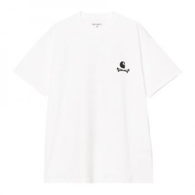CARHARTT WIP - S/S C LOGO ARCHIVE T-SHIRT - BLANC