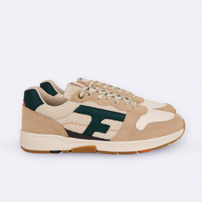 FAGUO - OLIVE RUNNING LEATHER-WOV - MULTICOLORE