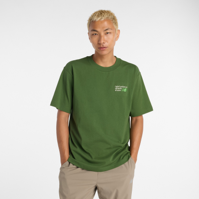NEW BALANCE - ATHLETICS PREMIUM LOGO T-SHIRT - VERT
